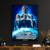 Marvel Studios The Fantastic Four Dripster Poster